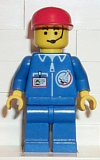 LEGO splc004 Launch Command - Crew, Red Cap